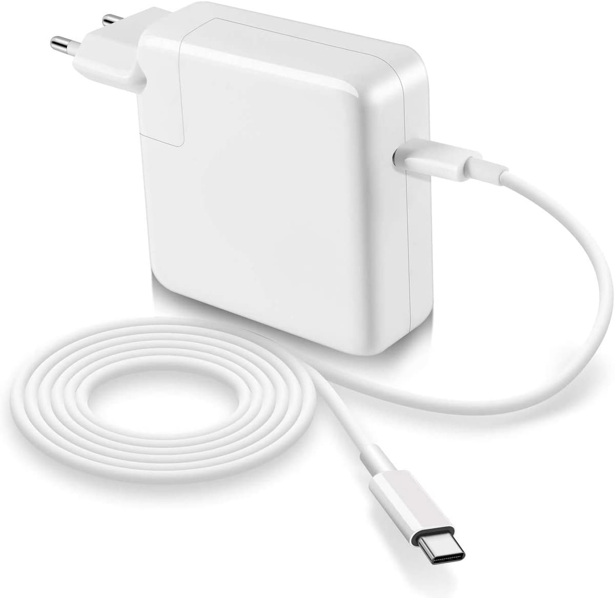 Chargeur Mac Book Pro USB C 61W 2016-2019  tablettes et Smartphones avec Ports de Type C