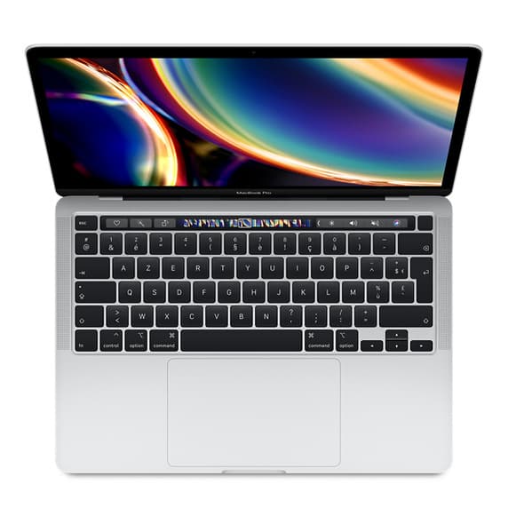 MacBook Pro Touch Bar 13" 2020 Core i5 1.4 Ghz 16 Go 256 Go SSD Argent