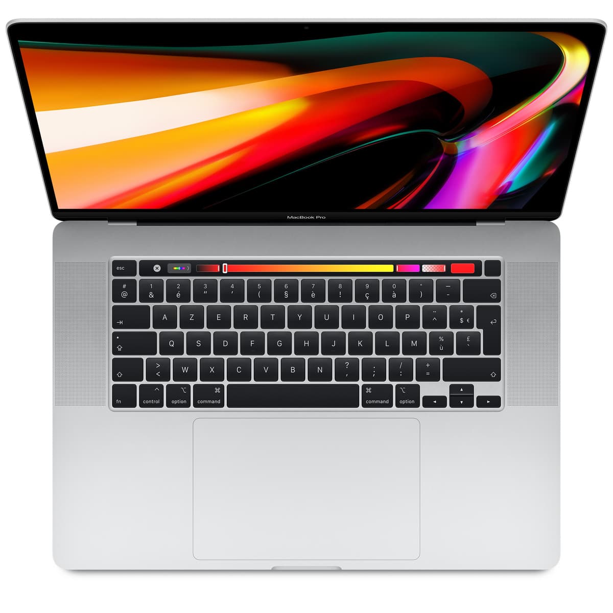 MacBook Pro Touch Bar 16" 2019 Core i9 2.4 Ghz 64 Go 2 To SSD Argent