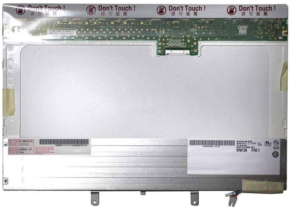 B121EW08 V.0 AU Optronics Dalle Ecran pour Ordinateur