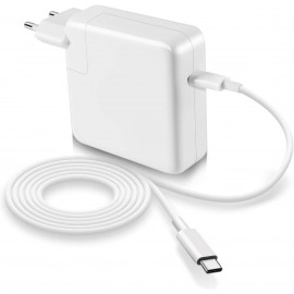 Chargeur Mac Book Pro USB C 61W 2016-2019  tablettes et Smartphones avec Ports de Type C