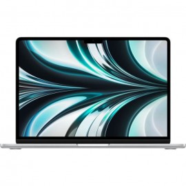 Apple MacBook Air Ordinateur portable 34,5 cm (13.6") Apple M M2 8 Go 256 Go SSD Wi-Fi 6 (802.11ax) macOS Monterey Argent