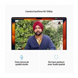 Apple MacBook Pro M2 Pro Ordinateur portable 41,1 cm (16.2") Apple M 16 Go 512 Go SSD Wi-Fi 6E (802.11ax) macOS Ventura Argent