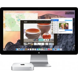 Apple Mac mini Intel® Core™ i5 i5-4260U 4 Go LPDDR3-SDRAM 500 Go HDD Mac OS X 10.10 Yosemite Nettop Mini PC Argent