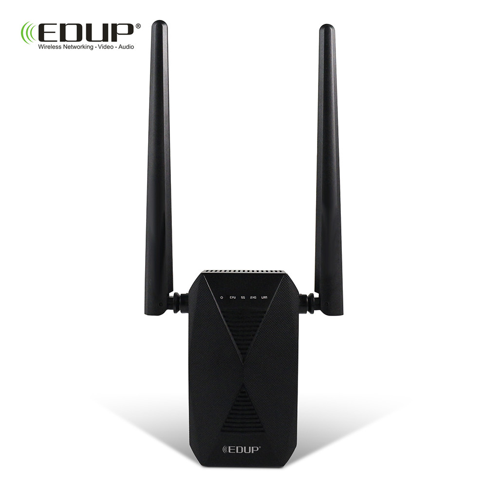 Amplificateur WiFi sans Fil Puissant – Repeteur 1200mbps 5Ghz et 2.4Ghz, WiFi Extender le Signal Couvre jusqu’à 140 m²