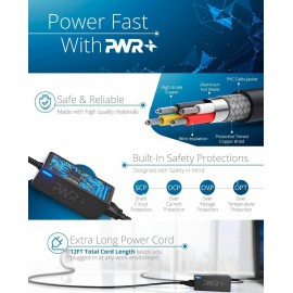 Chargeur USB Type-C pour Ordinatur Lenovo Apple MacBook Acer Samsung Asus Dell XPS Chromebook Microsoft
